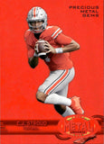 2022 C.J. Stroud Skybox Metal Universe RED PRECIOUS METAL GEMS 61/100 PMG #RMU-4 Ohio State Buckeyes