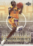 2000-01 Kobe Bryant Upper Deck Hardcourt THRILLER INSTINCT #TI8 Los Angeles Lakers