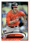 2012 Bryce Harper Topps UPDATE ROOKIE RC #US183 Washington Nationals 3