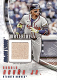 2025 Ronald Acuna Jr. Topps MAJOR LEAGUE MATERIAL GAME-USED MEMORABILIA BAT #MLM-RA Atlanta Braves
