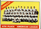 1966 Topps #92 New York Yankees