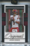2024 Jayden Daniels Panini One ROOKIE ORIGINALS RC #OO-JDS Washington Commanders