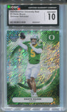 2025 Dante Moore Bowman University Best SHIMMER REFRACTOR CGC 10 #3 Oregon Ducks 3107