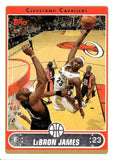 2006-07 Lebron James Topps #123 Cleveland Cavaliers 1