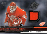 2001-02 Chris Osgood Pacific GAME-WORN JERSEY 548/760 #14 Detroit Red Wings