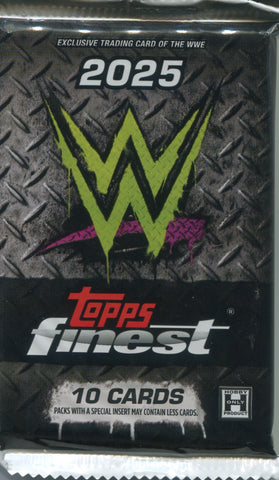 2025 Topps Finest WWE Hobby, Pack *RELEASES 9/26*