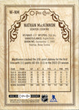 2023-24 Nathan MacKinnon O-PEE-CHEE OPC WOOD VARIANTS CHERRY WOOD #W-NM Colorado Avalanche