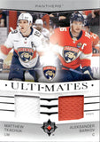 2024-25 Matthew Tkachuk Aleksander Barkov Upper Deck Ultimate ULTI-MATES DUAL JERSEY #UTM-BT Florida Panthers