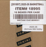 2025-26 Panini Donruss Basketball Hobby, 16 Box Case *RELEASES 6/5*