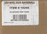 *LAST CASE* 2025 Panini Prospect Edition Baseball Hobby, 20 Box Case