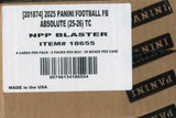 2025 Panini Absolute Football Retail Blaster, 20 Box Case