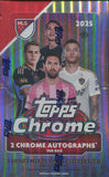 2025 Topps MLS Chrome Soccer Hobby, 12 Box Case *RELEASES 2/19*