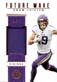 2019 Adam Thielen Panini Encased FUTURE WAVE JERSEY 24/75 #FW24 Minnesota Vikings