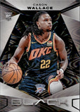 2023-24 Cason Wallace Panini Black SILVER ROOKIE 46/75 RC #67 Oklahoma City Thunder