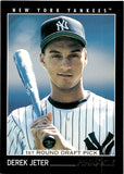 1993 Derek Jeter Pinnacle ROOKIE RC #457 New York Yankees 2