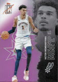 2025-26 Victor Wembanyama Topps Signature Class PINK REFRACTOR 34/75 #55 San Antonio Spurs