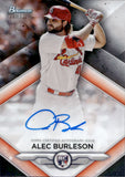 2023 Alec Burleson Bowman Sterling AUTOGRAPH ROOKIE AUTO RC #RA-AB St. Louis Cardinals