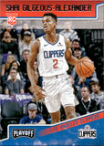2018-19 Shai Gilgeous-Alexander Panini Chronicles Playoff ROOKIE RC #195 Los Angeles Clippers 5