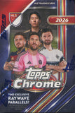 2026 Topps MLS Chrome Soccer Blaster, 40 Box Case