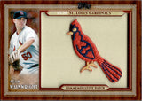 2011 Adam Wainwright Topps Series 1 THROWBACK MANUFACTURED PATCH CARD #TLMP-AW St. Louis Cardinals