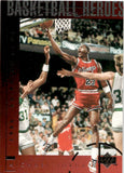 1994-95 Michael Jordan Upper Deck BASKETBALL HEROES #38 Chicago Bulls
