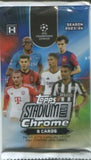 2023-24 Topps UEFA Club Competitions Stadium Club Chrome Soccer Hobby, Pack *RELEASES 10/23*