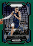 2024 Victor Wembanyama Panini Prizm Draft Picks GREEN PRIZM #99 San Antonio Spurs 1