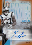 2024 Xavier Legette Topps Signature Class ROOKIE AUTOGRAPH ORANGE 18/50 RC AUTO #RCV-XL Carolina Panthers