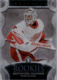 2025-26 Sebastian Cossa Upper Deck Artifacts CLEAR CUT ROOKIE RC #210 Detroit Red Wings
