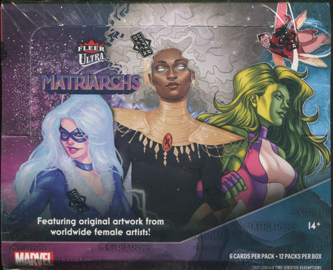 2024 Upper Deck Fleer Ultra Matriarchs of Marvel Hobby, Box