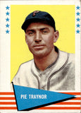 1961 Pie Traynor Fleer #144 Pittsburgh Pirates BV$10