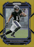 2022 Devin Duvernay Panini Prizm GOLD PRIZM 6/10 #22 Baltimore Ravens