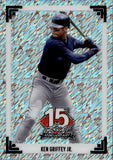 2025 Ken Griffey Jr. Leaf 15th Anniversary NSCC 1991 4/15 Seattle Mariners #91B-95