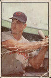 1953 Ted Kluszewski Bowman Color #62 Cincinnati Reds BV$80 *POOR*