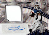 2020 CeeDee Lamb Panini Spectra ROOKIE PATCH AUTO WAVE PRIZM 9/25 RC AUTOGRAPH #208 Dallas Cowboys