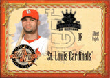 2004 Albert Pujols Donruss Diamond Kings GALLERY OF STARS #G11 St. Louis Cardinals