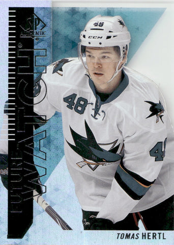 2023-24 Tomas Hertl Upper Deck SP Authentic FUTURE WATCH ACETATE ROOKIE RC #308 San Jose Sharks