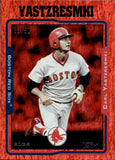 2025 Carl Yastrzemski Topps Archives RED HOT FOIL 33/50 #258 Boston Red Sox