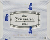 2024 Topps Luminaries Baseball Hobby, 6 Box Case