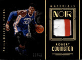 2016-17 Robert Covington Panini Noir JERSEY 16/49 RELIC #MC-RCO Philadelphia 76ers