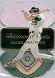 1997 Mark McGwire Fleer Flair Showcase DIAMOND CUTS #11 Oakland A's
