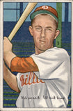 1952 Eddie Waitkus Bowman #92 Philadelphia Phillies 1 BV$25