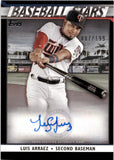 2020 Luis Arraez Topps SERIES ONE BASEBALL STARS BLACK BORDER AUTOGRAPH 87/199 AUTO #BSA-LAR Minnesota Twins