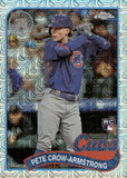 2024 Pete Crow-Armstrong Topps SILVER PACK 1989 DESIGN CHROME MOJO REFRACTOR ROOKIE RC #T89C-86 Chicago Cubs