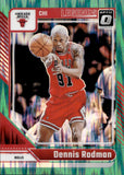 2024-25 Dennis Rodman Panini Donruss Optic GREEN SHOCK PRIZM 38/149 #241 Chicago Bulls