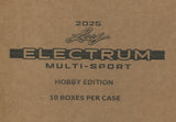 2025 Leaf Electrum Multi-Sport Hobby, 10 Box Case *RELEASES 1/9*