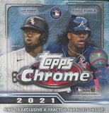 2021 Topps Chrome Baseball, Mega Box