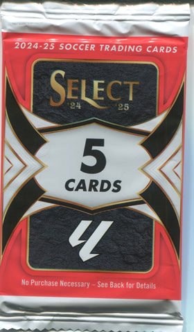 2024-25 Panini Select La Liga Soccer Hobby, Pack *RELEASES 5/16*