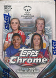 2023-24 Topps UEFA Women's Champions League Chrome Soccer, 40 Blaster Box Case