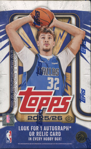 2025-26 Topps Basketball Hobby, Box *RELEASES 10/23*